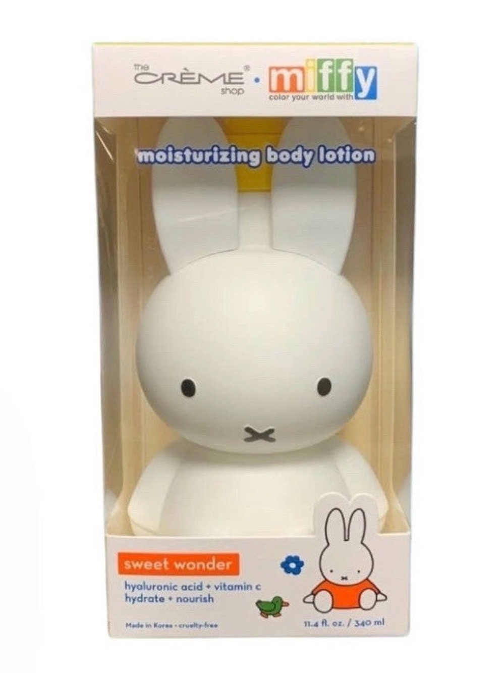 The Creme Shop X Miffy Moisturizing Sweet Wonder Body Lotion - NIB